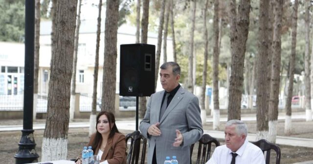 İlqar Abbasov sakinlərlə növbəti səyyar görüş keçirib