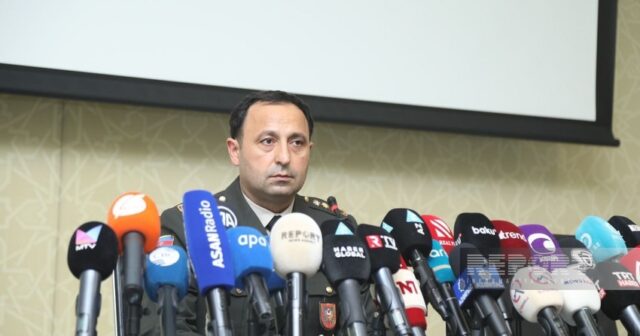 Müdafiə Nazirliyi Qarabağdakı antiterror tədbirləri ilə bağlı növbəti brifinq keçirib-VİDEO