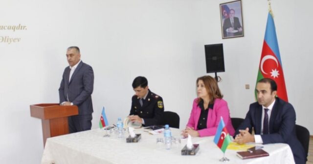 İsmayıllıda insan alveriniə qarşı mübarizə üzrə maarifləndirmə tədbiri keçirilib –  FOTO