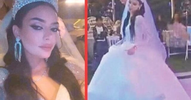 ÖZ TOYUNDA SƏRXOŞ OLAN GƏLİN GÖRÜN NƏ ETDİ – FOTOLAR