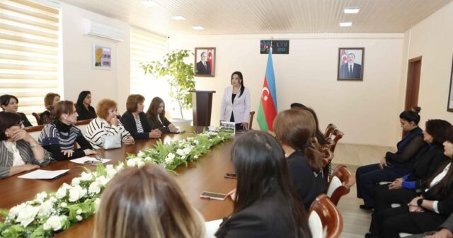 Şirvanda “Heydər Əliyev və Azərbaycanda qadın siyasəti” mövzusunda konfrans keçirilib