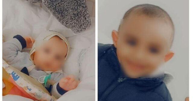 Gəncədə iki körpə uşaq küçəyə atıldı
