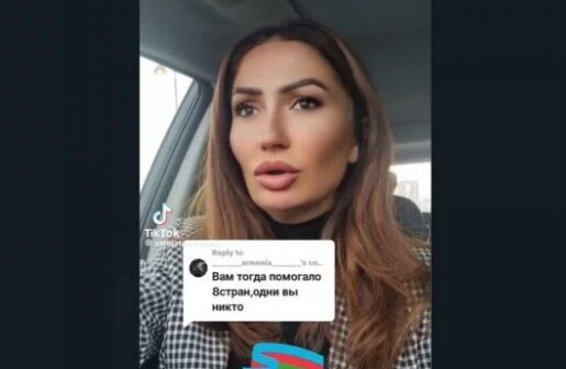 Azərbaycanlı qızın ermənilərə cavabı trend oldu – VİDEO