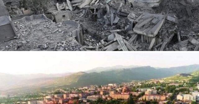 QƏZZA İLƏ XANKƏNDİNİ NƏ AYIRIR, NƏ BİRLƏŞDİRİR… – FOTO