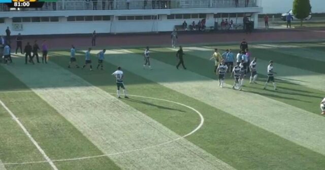 Azərbaycan futbolunda qalmaqal – Hakimlər meydandan qaçdı