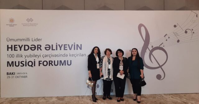 AZƏRBAYCANDA MUSİQİ FORUMU KEÇİRİLDİ