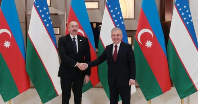 İlham Əliyev Mirziyoyev ilə görüşdü – FOTO