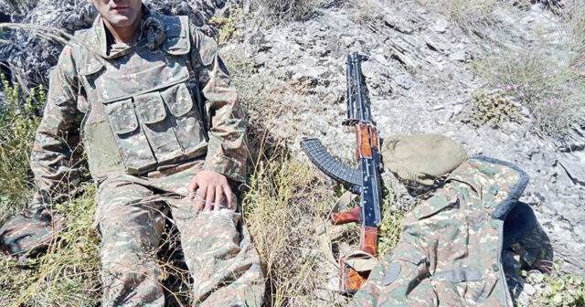 Azərbaycan sərhədini pozan erməni diversantın cinayət işi üzrə ibtidai istintaq başa çatdı