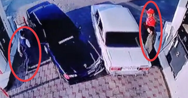 Salyanda şou göstərən sürücü 3 nəfərin həyatını təhlükə altında qoydu (VİDEO)