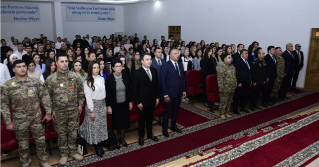 Xətaidə “Heydər Əliyev və müasir Azərbaycan gəncliyi” mövzusunda  tədbir keçirilib