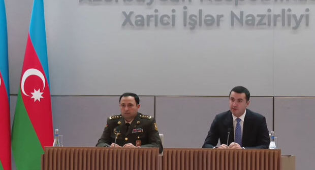 XİN və Müdafiə Nazirliyinin birgə brifinqi başladı – CANLI YAYIM