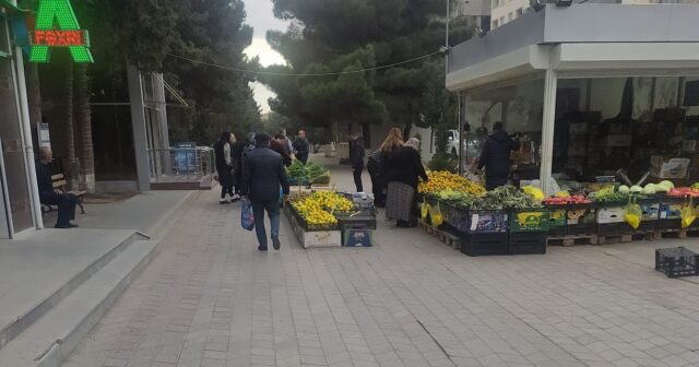 Sumqayıt küçələri bazara çevrilib – FOTOLAR