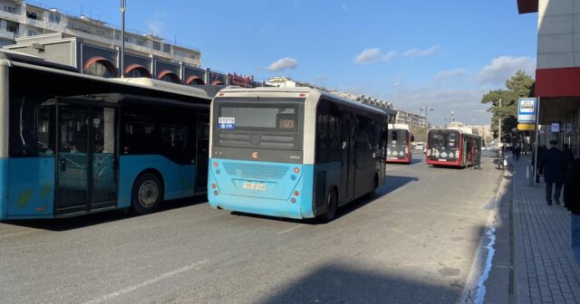 Bakıda avtobus sürücülərinin öhdəsindən gəlmək olmur – səbəb…