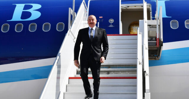 İlham Əliyev Serbiyaya səfərə yollandı