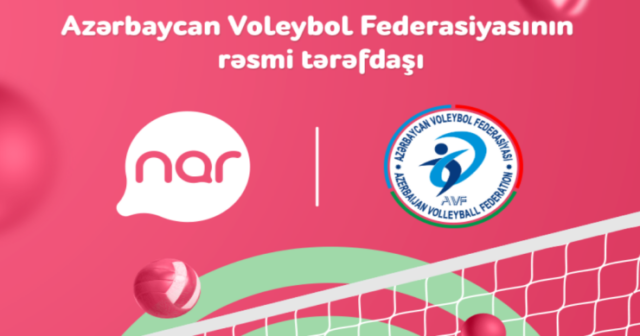 “Nar” Azərbaycan Voleybol Federasiyasının rəsmi tərəfdaşıdır