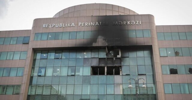 Perinatal Mərkəzdəki yanğın zamanı təxliyə olunmuş körpələrdən ikisi öldü