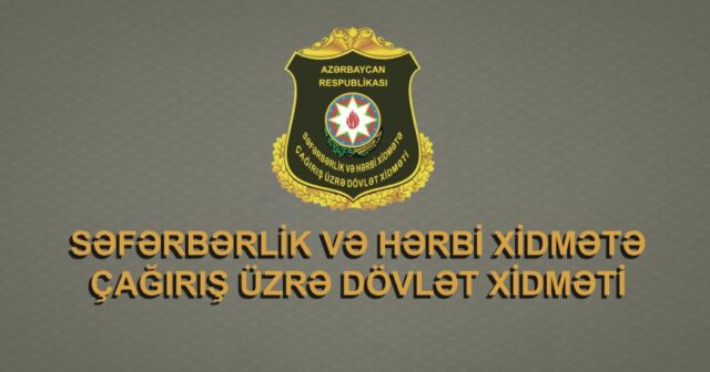 Səfərbərlik Xidmətinin 136 əməkdaşı məsuliyyətə cəlb edilib