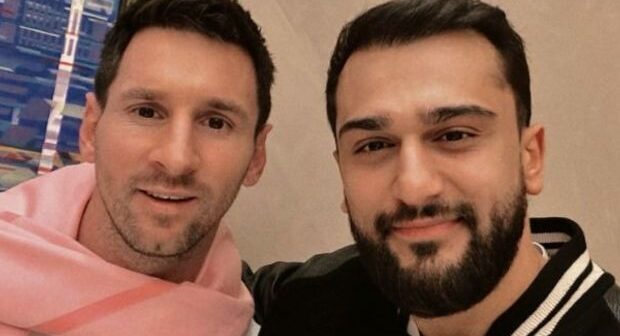 Azərbaycanlı müğənni Messi ilə bir arada – FOTO
