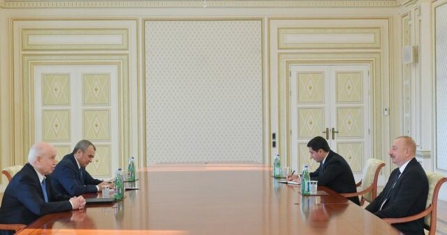 Dövlət başçısı MDB-nin Baş katibini qəbul etdi