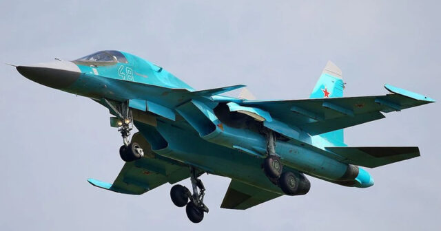 Ukrayna Rusiyaya məxsus Su-34 təyyarəsini vurdu