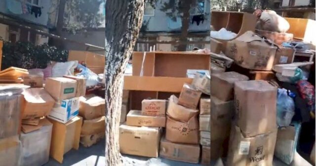 Azərbaycanda tanınmış alim əşyaları ilə birlikdə küçəyə atıldı – VİDEO