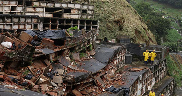 Braziliyada torpaq sürüşmələrinin sayı getdikcə ağırlaşır