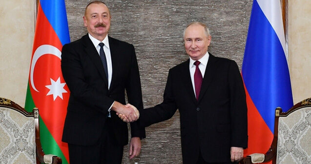 İlham Əliyev Putini TƏBRİK ETDİ