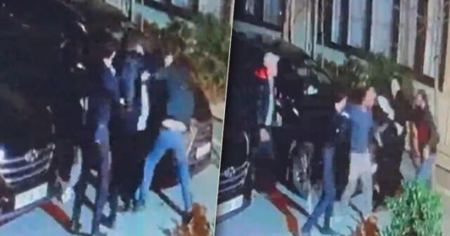 Bakıda “Pub”ın həyətində kütləvi dava olub – VİDEO