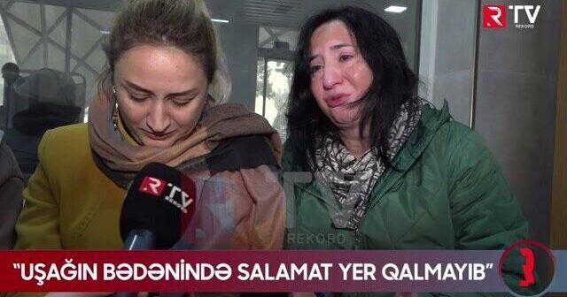 Qobuda 3 itin parçaladığı uşağın anası danışdı – VİDEO