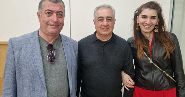 Qubad İbadoğlunun azadlıqda ilk – Fotosu