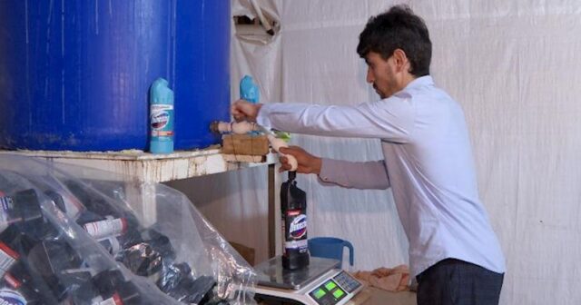 Bakıda saxta məhsullar hazırlanırmış: “Domestos”, “Fairy”, “Perwol”… – Fotolar