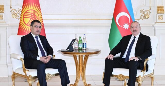 Azərbaycan və Qırğızıstan prezidentləri Ağdam Konfrans Mərkəzi ilə tanış oldular