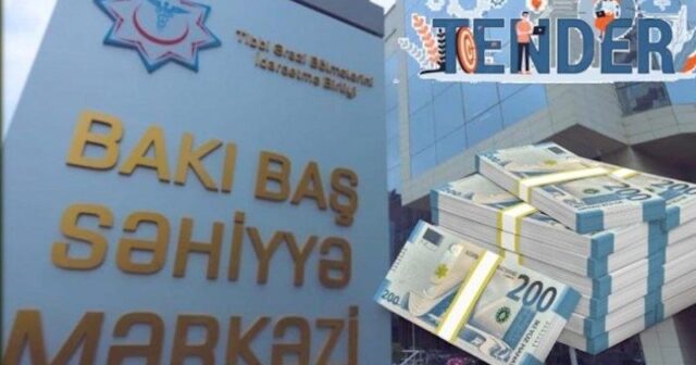 Ən yüksək qiymət təklifi verən şirkət qalib seçilib – TƏBİB-dən müəmmalı tender