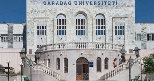Xankəndidəki Qarabağ Universitetinin yataqxanasının görüntüləri – VİDEO