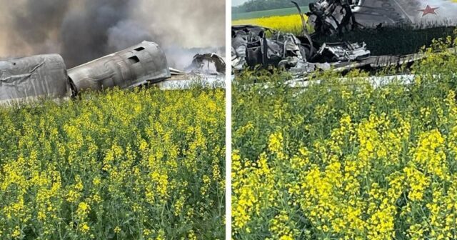 Rusiyada Tu-22M3 təyyarəsi qəzaya uğradı – pilot… VİDEO