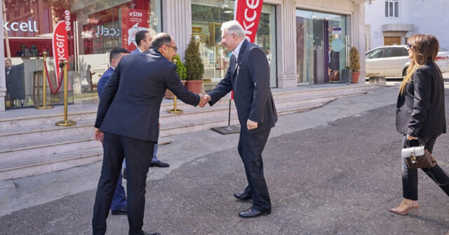 “Bakcell”in baş icraçı direktoru Xankəndidə jurnalistlərlə görüşdü (FOTO)