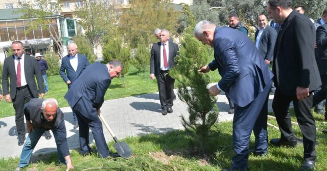 Xətaidə “Yaşıl Dünya naminə həmrəylik ili” çərçivəsində növbəti ağacəkmə aksiyası keçirilib