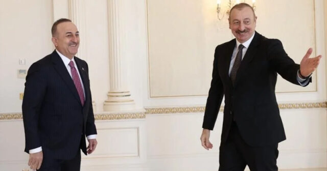 İlham Əliyev Mövlud Çavuşoğlunu qəbul etdi