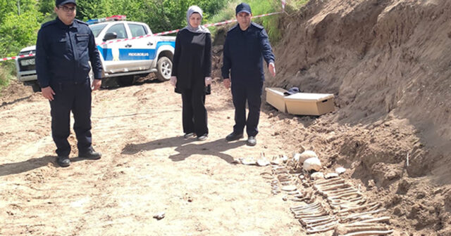 Xocalıda kütləvi məzarlıq aşkar edildi – FOTO