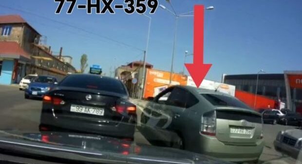 Bakıda “Prius” sürücüsü qadını vurub qaçdı – ANBAAN VİDEO