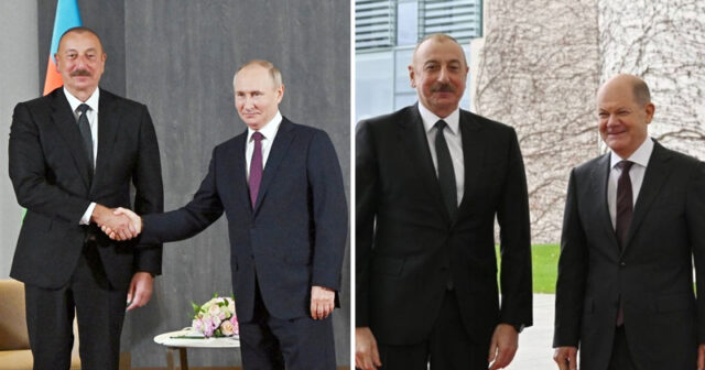 İlham Əliyev Moskvada Putinlə, Berlində Şoltsla görüşəcək