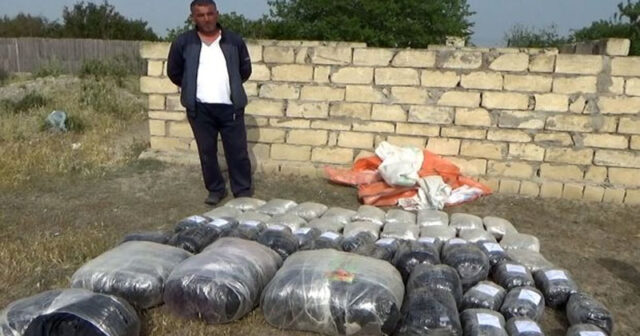 Ölkəyə onlarla kiloqram narkotik gətirən şəxs ələ keçdi (VİDEO)