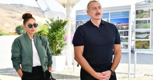 Şuşada Şirin su hamamının bərpadan sonra açılışı