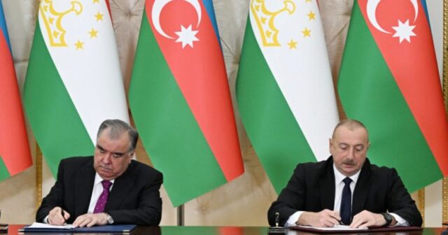 Azərbaycan-Tacikistan sənədləri imzalandı