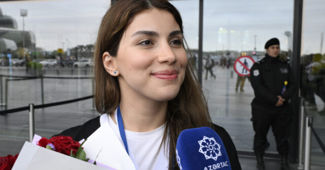 Ülviyyə Fətəliyeva: Vətənimə qızıl medalla qayıtmaq qürurvericidir