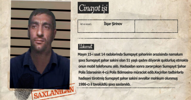 Sumqayıtda 51 yaşlı qadını döyüb, telefonunu əlindən alıblar
