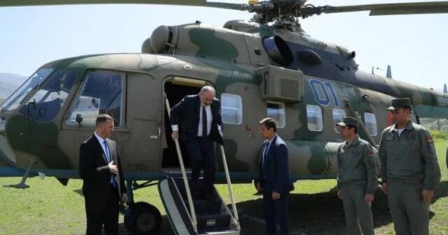 Paşinyanın helikopteri Böyük Qarakilsədə məcburi eniş etdi