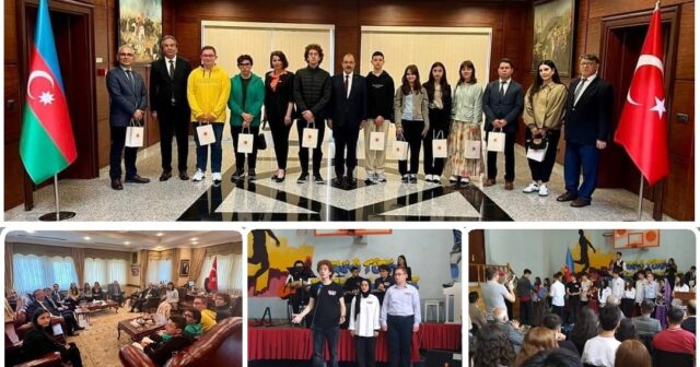 Bakı Anadolu Türk Liseyində “Qardaş musiqilər, qardaş rəqslər və qardaş ədəbiyyatlar” adlı tədbir keçirilib