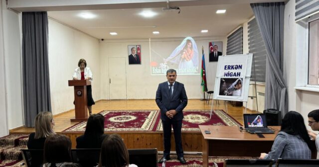 Nəsimi rayonunda erkən nikah ilə bağlı maarifləndirici tədbir keçirilib