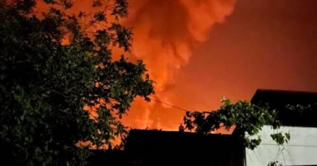 Rusiyanın Krasnodar diyarındakı neft anbarına hücum olub